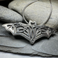 Celtic Bat Pewter Necklace