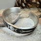 Celtic Triple Moon Goddess Pewter Cuff Bracelet
