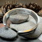 Celtic Triple Moon Goddess Pewter Cuff Bracelet