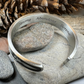 Celtic Triple Moon Goddess Pewter Cuff Bracelet