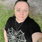 Heart Spider Web Unisex Gothic Romance Tee