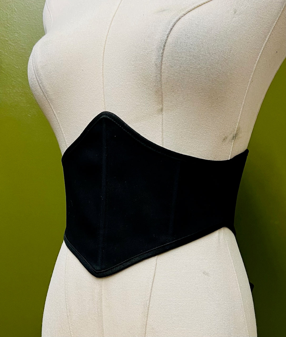Morrigan Reversible Corset Belt - Celtic Goddess Waist Cincher - Gothic Witchy Belt