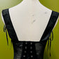 Lydia Floral Lace Corset - Waist Cinching Gothic Corset - Victorian Style Bustier -  - Corset