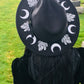 Vegan Felt Hat - Moons & Crystals -  - 