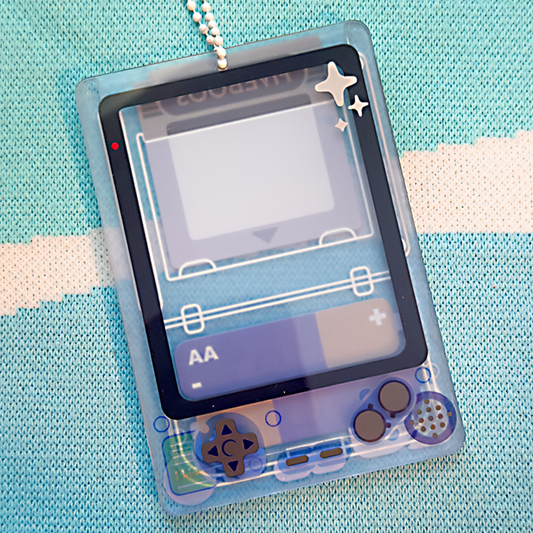 GameBoo Photo Charm - Acrylic Keychain Charm with Ball Chain Closure
