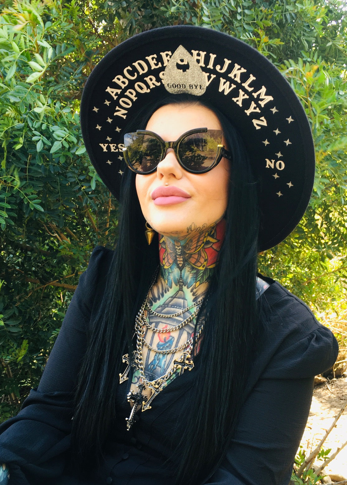 Vegan Felt Hat - XL Brim - Spirit Board -  - 