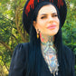 Vegan Felt Hat - Dripping Blood -  - 