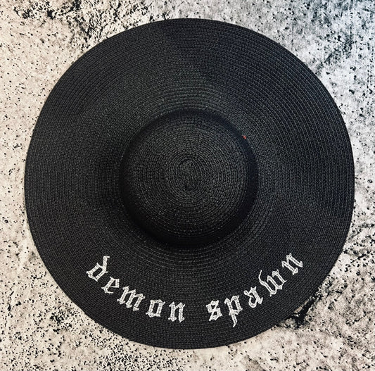 Floppy Sun Hat - XL Brim - demon spawn -  - 