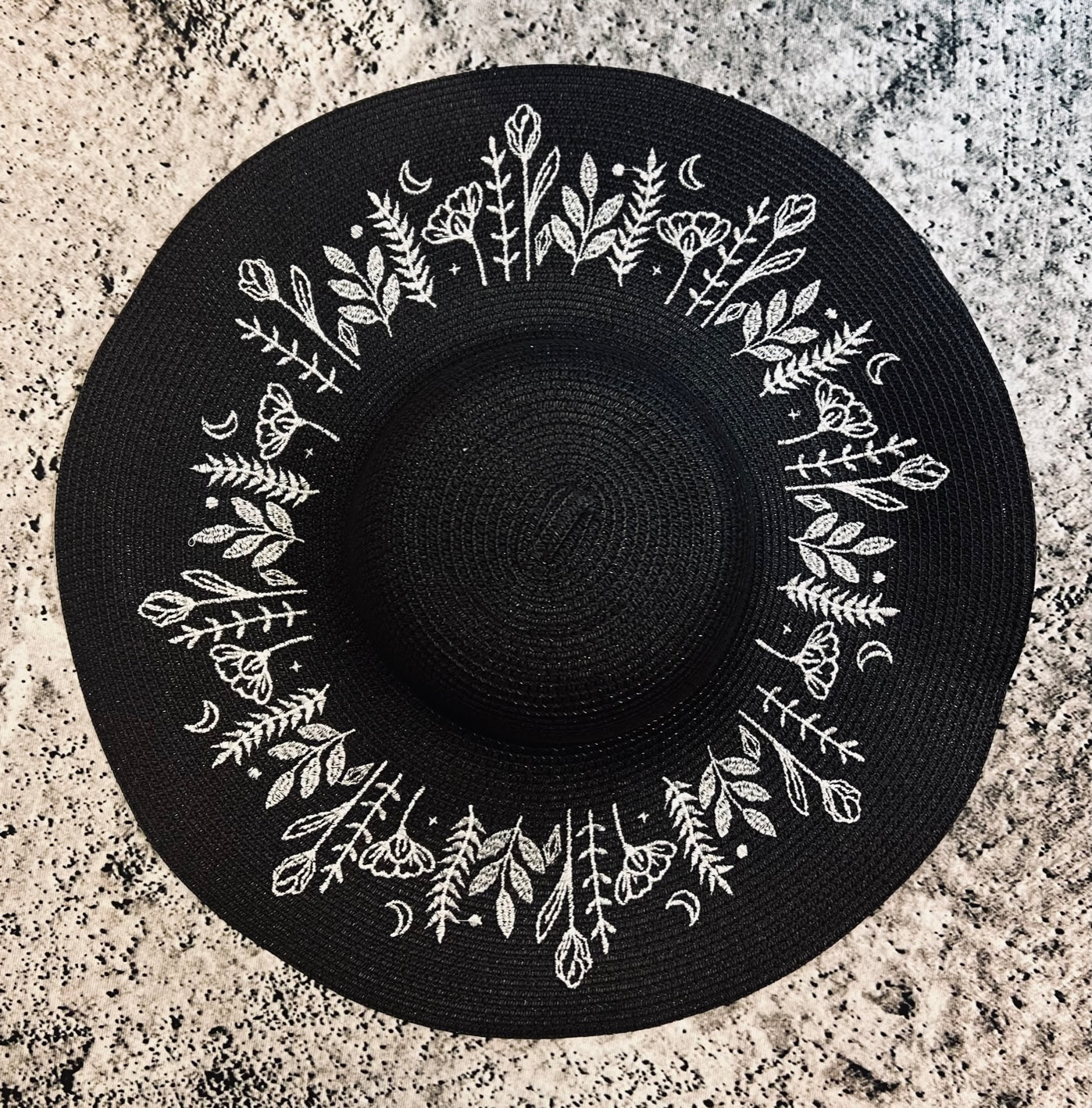 Floppy Sun Hat - XL Brim - Botanicals -  - 
