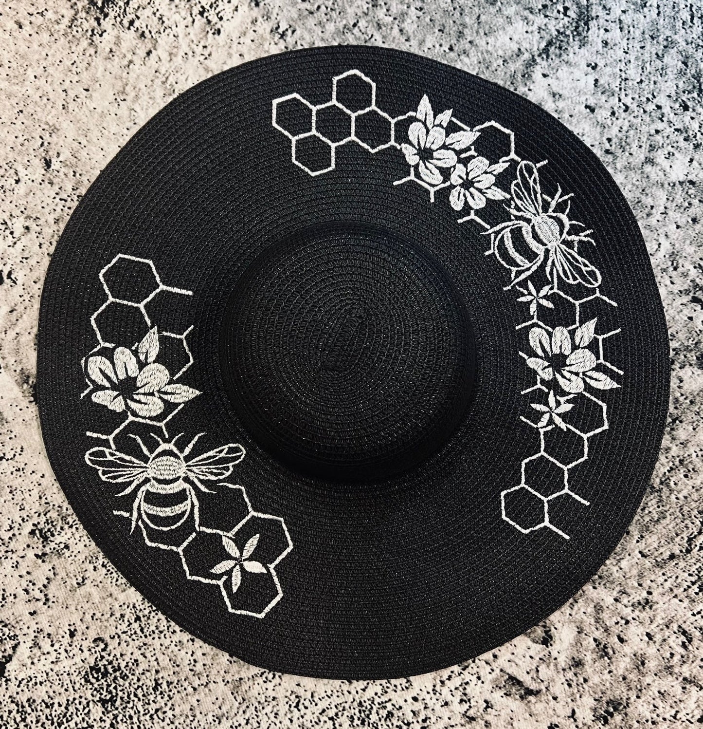 Floppy Sun Hat - XL Brim - Honeycomb -  - 