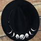 Vegan Felt Hat - Moon Phase -  - 