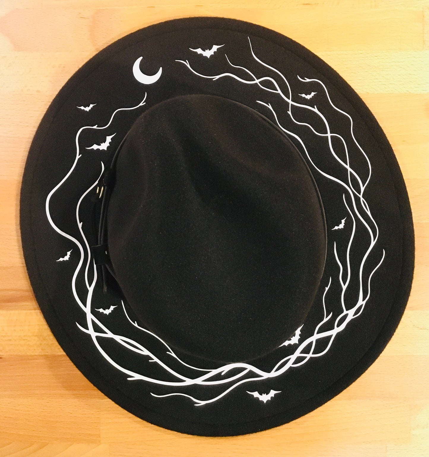 Vegan Felt Hat - Haunted Vines -  - 