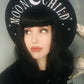 Vegan Felt Hat - XL Brim - Moon Child -  - 