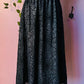 The Aradia Skirt  - Velvet Spider Web Flocked Full SKIRT - PRE-ORDER -  - 