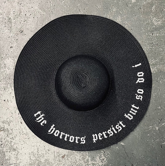 The Horrors Persist XL Brim Floppy Sun Hat