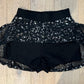 The Morbid Mini Skort - Moon & Stars - Metallic Celestial Skirt with Built In Shorts - PRE-ORDER -  - 