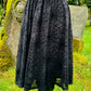 The Aradia Skirt  - Velvet Spider Web Flocked Full SKIRT - PRE-ORDER -  - 
