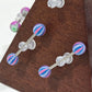 Painful Pleasures Striped & Swirl 14G Surgical Steel Nipple Rings Set of 3