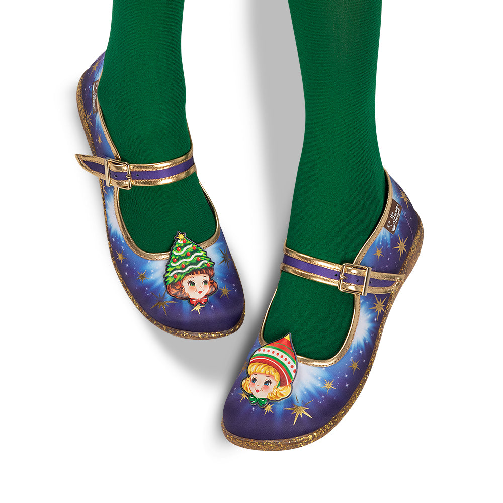 Jolly Sisters Women's Mary Jane Flat