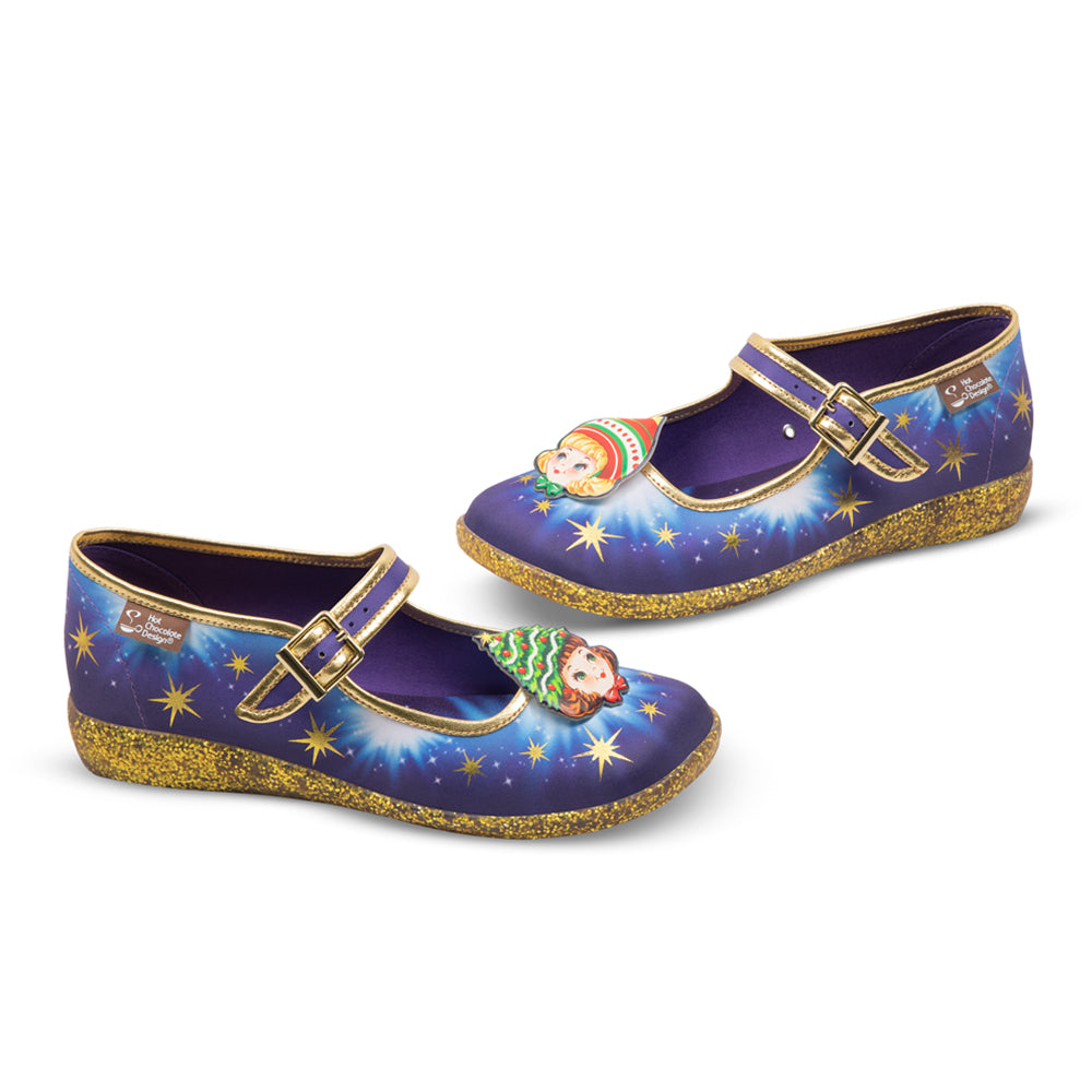 Jolly Sisters Women's Mary Jane Flat