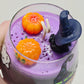 Artisan One Moon Flame Glamour Spell Rose Sandalwood Glass Candle