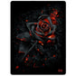 BURNT ROSE - Fleece Blanket with Double Sided Print -  - Bedding & Linen