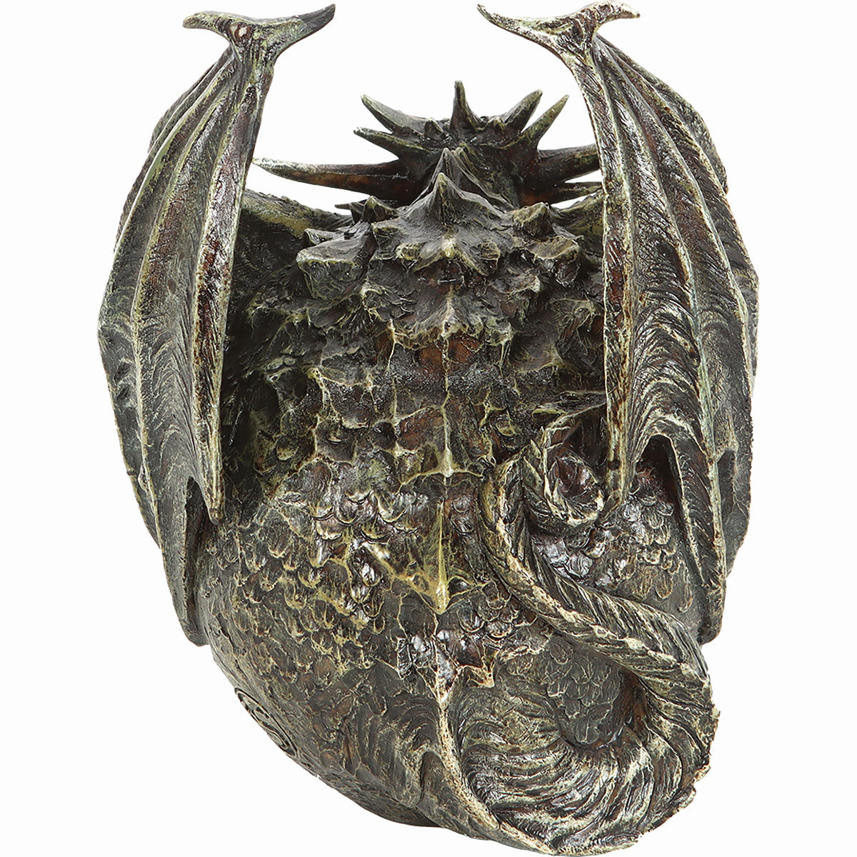 DRACO SKULL - Desk Top Sculpture -  - Resin Sculptures