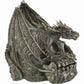 DRACO SKULL - Desk Top Sculpture -  - Resin Sculptures