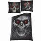 DARK DEATH - Single Duvet Cover + UK And EU Pillow case -  - Bedding & Linen
