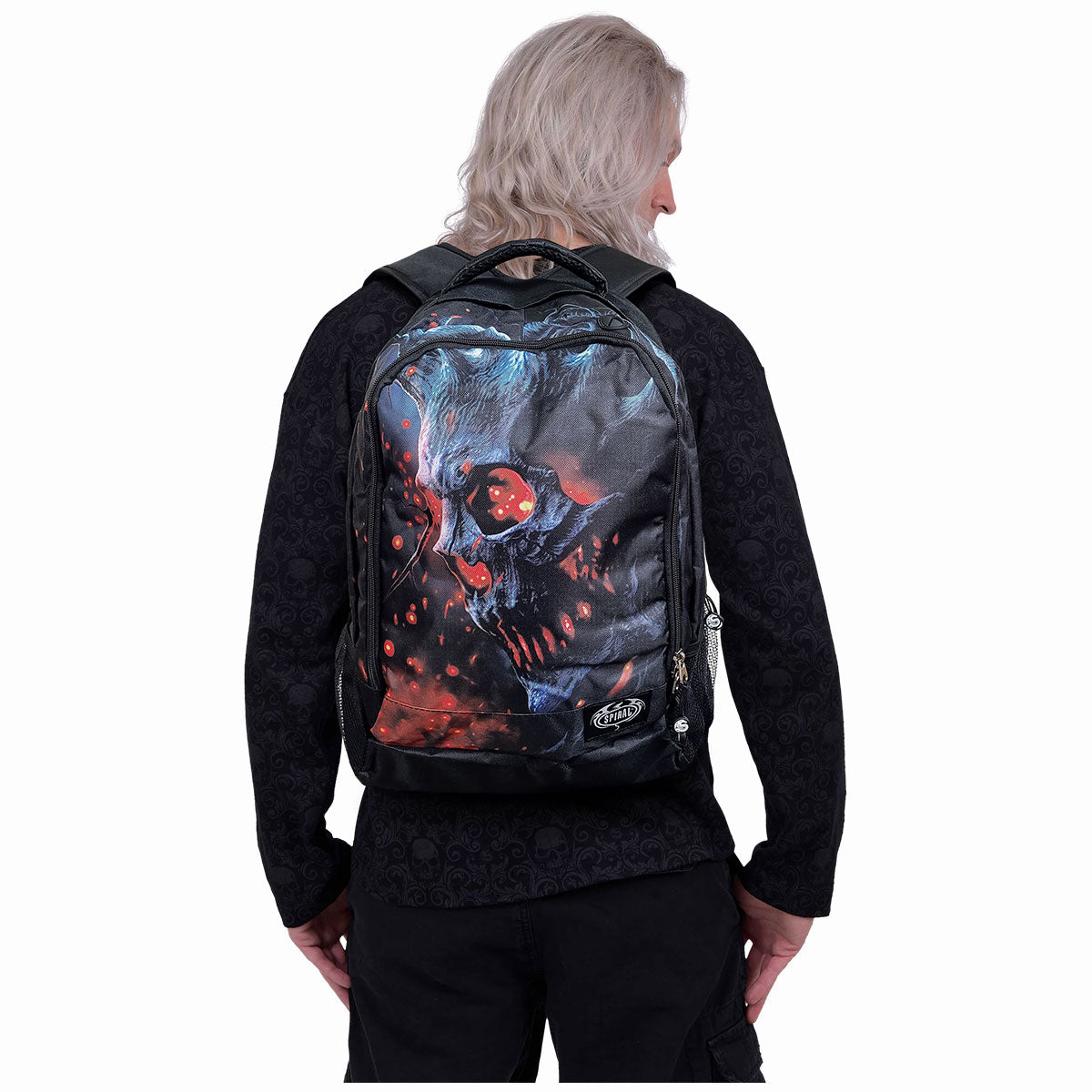 alternative to laptop backpacks Death Embers Gothic Backpack Laptop Bag