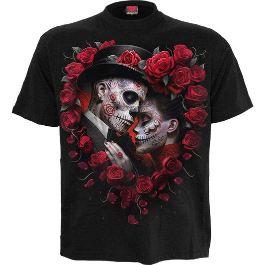 BE MINE - Front Print T-Shirt Black -  - T-Shirts