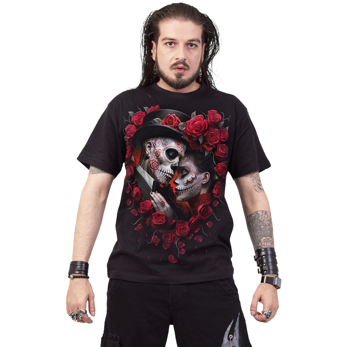 BE MINE - Front Print T-Shirt Black -  - T-Shirts