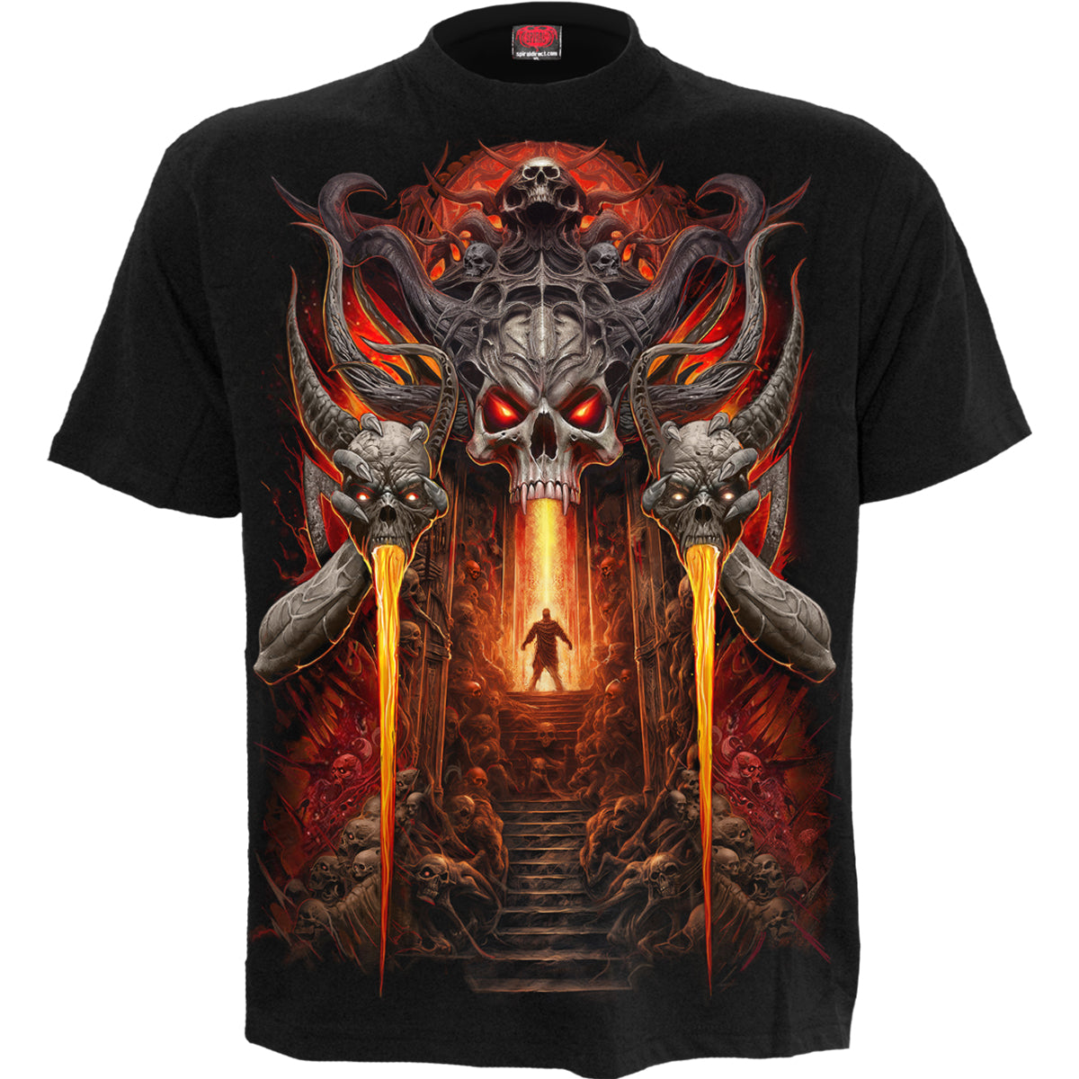 GATES OF HELL - T-Shirt Black -  - T-Shirts