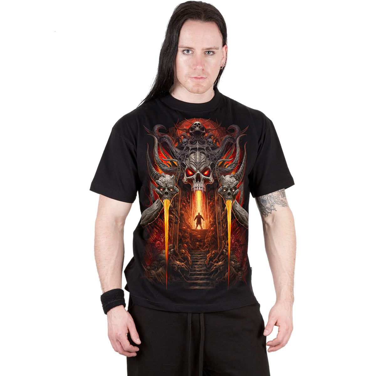 GATES OF HELL - T-Shirt Black -  - T-Shirts