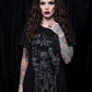 Killstar No Fairytale Anti People Anime Skull Hanky Hem Tunic Dress Black XL