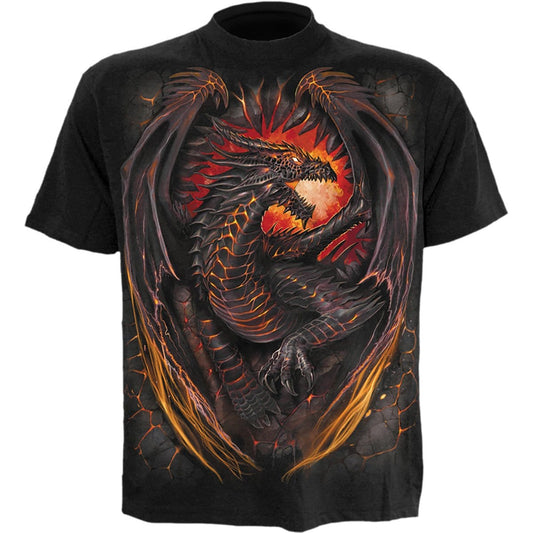 DRAGON FURNACE - Kids T-Shirt Black -  - T-Shirts