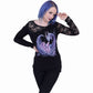 MATERNAL INSTINCTS - Lace One Shoulder Top Black -  - Tops - Long Sleeve