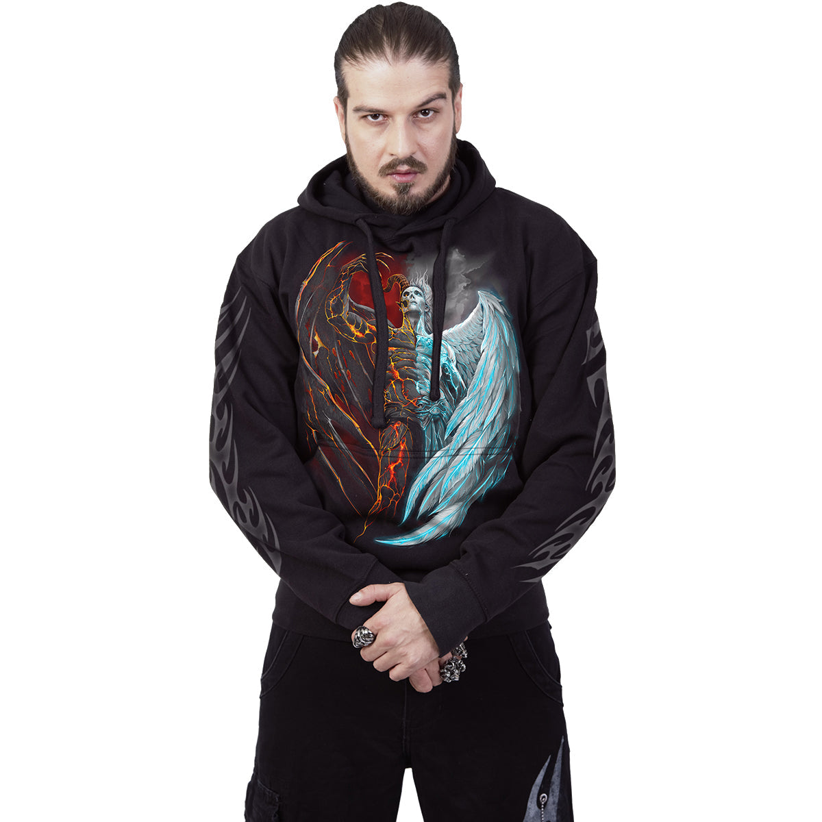 DIVIDED SOUL - Hoody Black -  - Hoodies