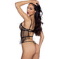 Blossom Beauty Peplum Teddy