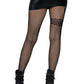 Gunslinger Garter Fishnet Tights -  - Hosiery