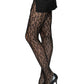 Leopard Net Tights -  - Hosiery