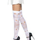 Sugar Skull Net Thigh Highs -  - Hosiery