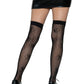 Yin Yang Fishnet Thigh Highs -  - Hosiery