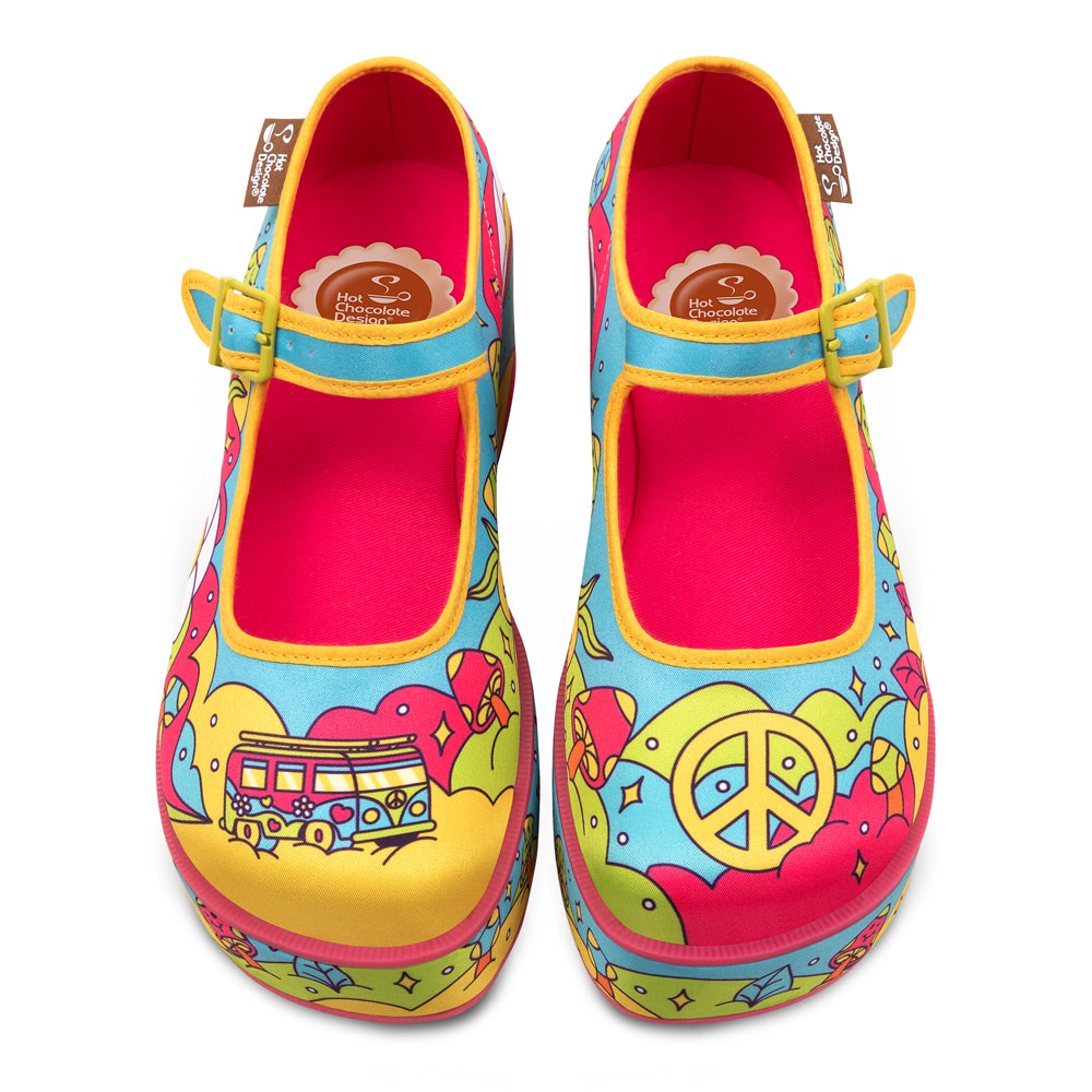 Love On The Road Women's Mary Jane Platform