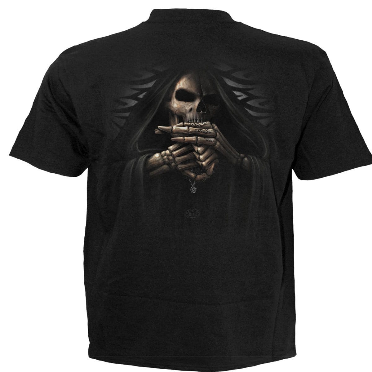BONE FINGER - T-Shirt Black -  - T-Shirts