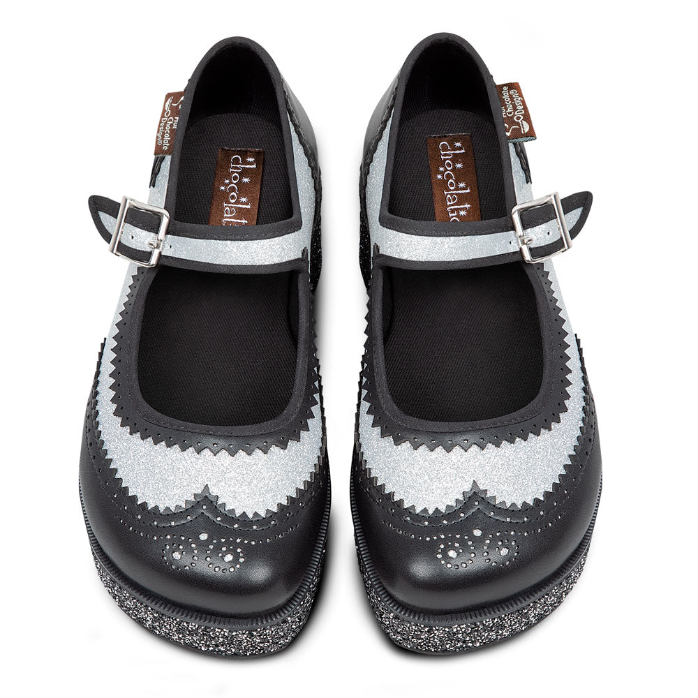 Havana Glitter Women's Mary Jane Platform