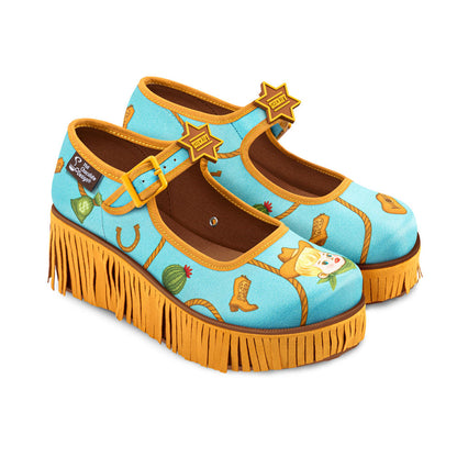 Sheriff Women's Mary Jane Platform -  - Platforms