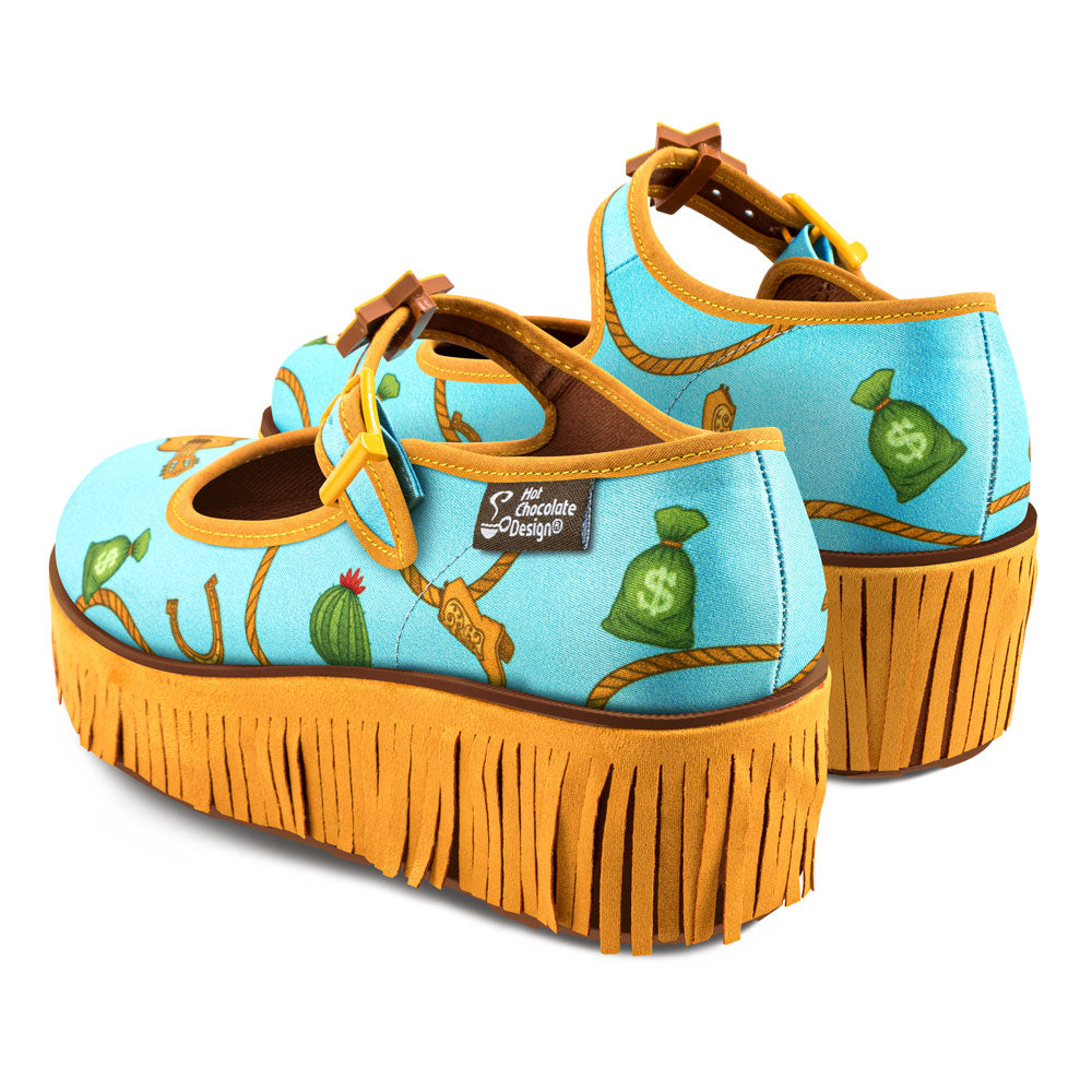 Sheriff Women's Mary Jane Platform