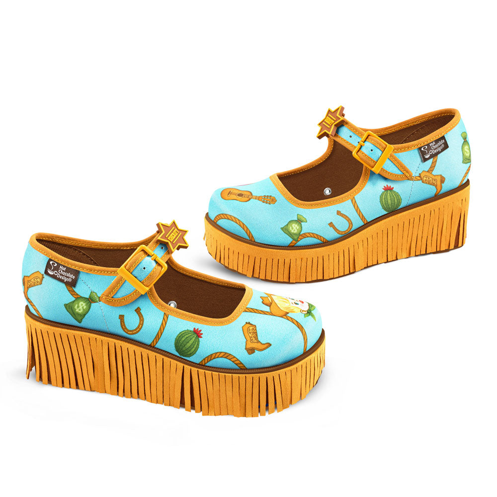 Sheriff Women's Mary Jane Platform