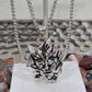 Green Man Pendant Necklace Stainless Steel Pagan Deity Foliage Jewelry 20"